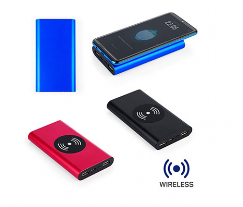 Multicargador Wireless Wise 10.000mAh.